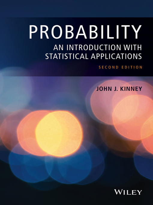 Title details for Probability by John J. Kinney - Available